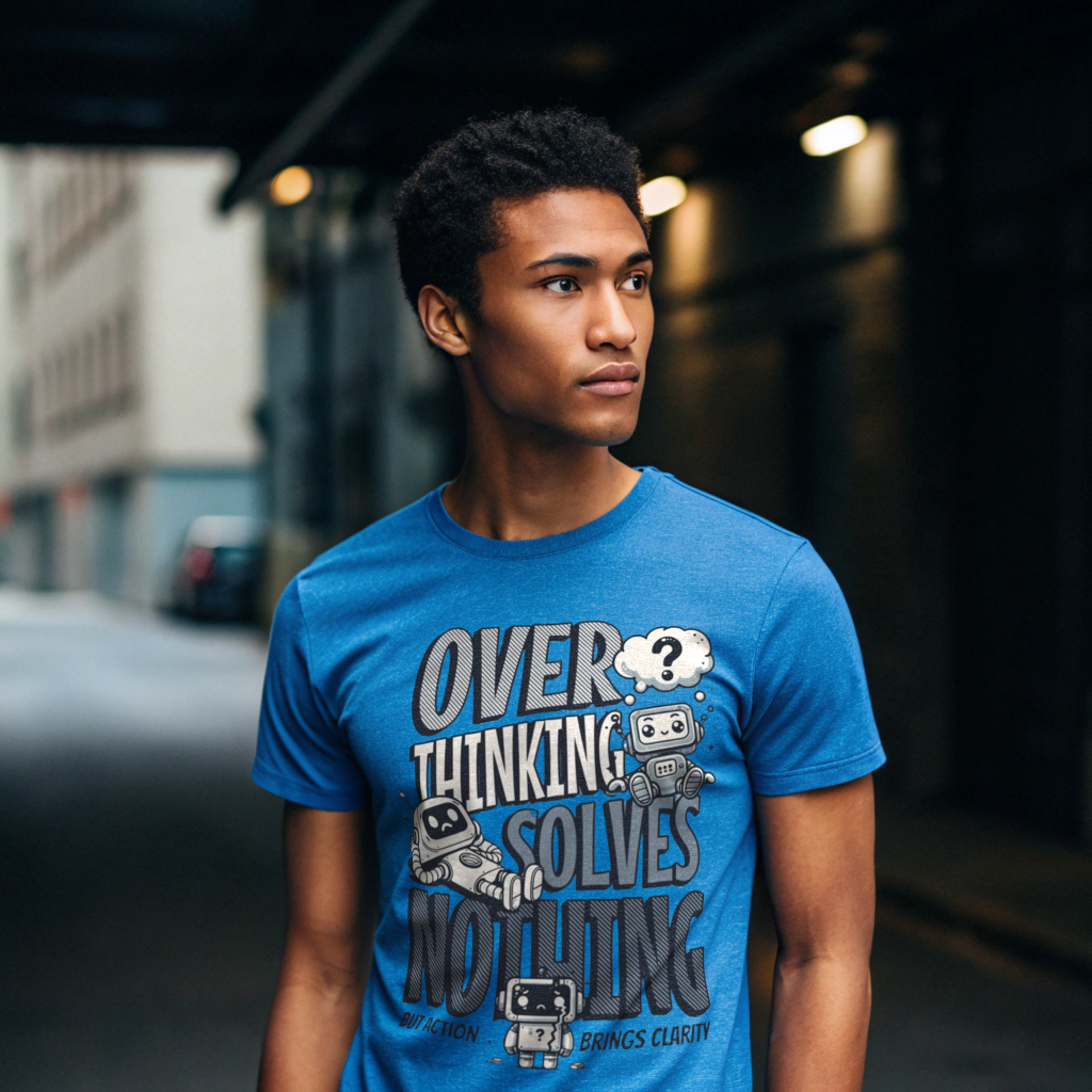 Over Thinking- Oversized Classic T-Shirt