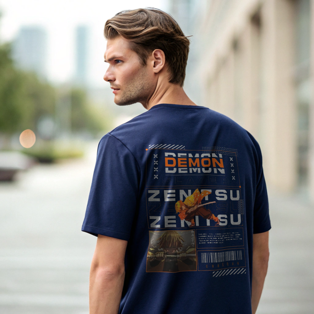 Demon Slayer Oversized Classic T-Shirt
